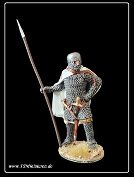 1x Medieval 54mm Crusader #17