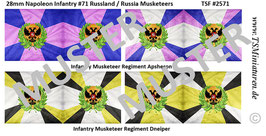 28mm Napoleonische Kriege #71 Russland