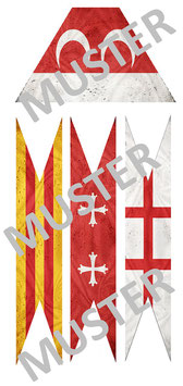 1:32 Fahnen Battles from El Cid #05