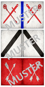 1:32 Flags for Teutonic Knights #11