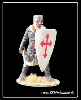 1x Medieval 54mm Crusader #18