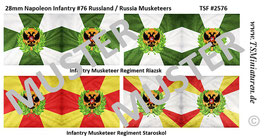 28mm Napoleonische Kriege #76 Russland