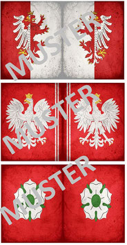 1:32 Fahnen Polish Knights #02
