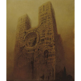 Notre-Dame by Master Beksinski