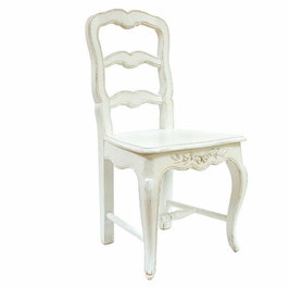 白家具 チェア 椅子 木製 サイドチェア ダイニングチェア ウッドシート フランス ROMANCE コレクション カントリーコーナー Country Corner 211013