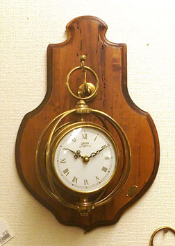 時計 オシャレ おしゃれ 壁掛け時計 アンティーク調 古木 イタリア製 掛時計 真鍮 ウォールクロック カパーニ CAPANNI 301011