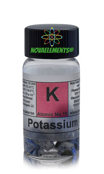Potassium metal 1 gram 99,8%