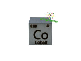 Cobalt metal cube 25.4mm 99.99% (1 inch)