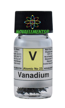 Vanadium metal crystals 99,95% 1 gram