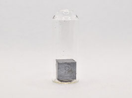 Black Phosphorus Denisty Cube flat bottom ampoule argon sealed (10mm cube)