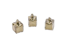 Cesium metal fulfilled in handmade 10mm glass cube