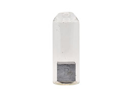Black Phosphorus Denisty Cube flat bottom ampoule argon sealed (10mm cube)