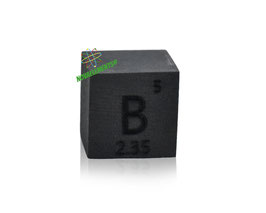 Boron element density cube 99.9% 10mm