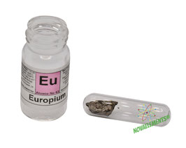 Europium metal shiny, argon ampoule in vial 1 gram 99.95%