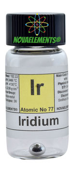 Iridium metal pellet 99.99% pure