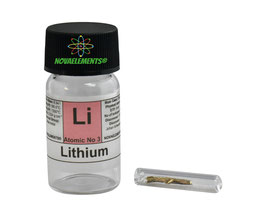 Lithium metal argon sealed 100mg in vial