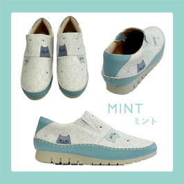 猫のカジュアル2匹　7348　ミント