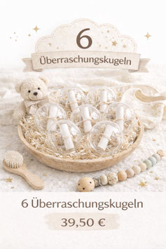 6 Überraschungskugeln