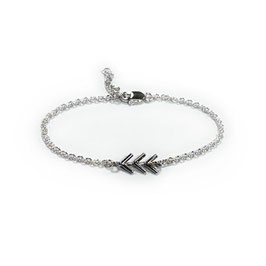Suus&Co armband 3*V zilver