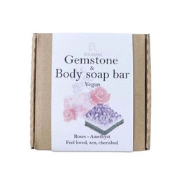 Body soap bar & amethist