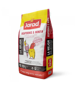 Mixtura para Agapornis y Ninfas STANDARD JARAD 25 kg.