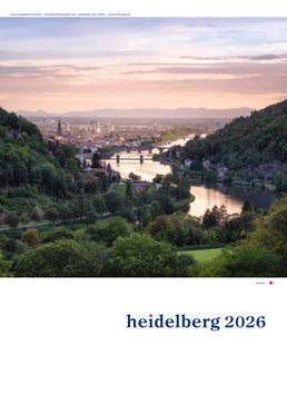 Heidelberg-Foto-Kalender 2026 / kleiner Wandkalender