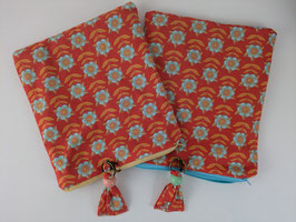 Wunder-Tasche GROß RetroOrange (ca. 20x20 cm)