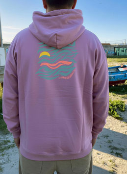 Schwerelosigkite Hoodie Wild & Fluid Dusty-Rose Unisex