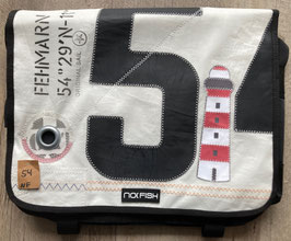 NoFish Umhängetasche Sail Gr. XL Leuchtturm NF54