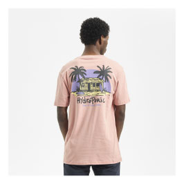 Hydroponic T-Shirt Strandhütte Peach