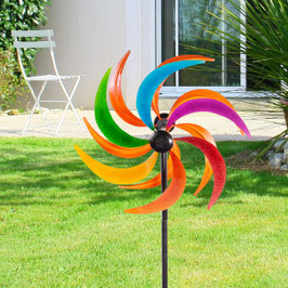 Stilvolles Windspiel Sichel PRO 34 cm aus Metall