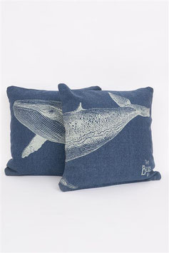 Cooles Sofakissen 2er SET Blauwal