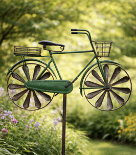 Stilvolles Windspiel City Fahrrad aus Metall