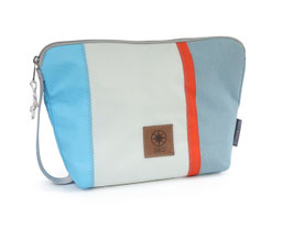 360° Kulturtasche Brise Weel orange/blau