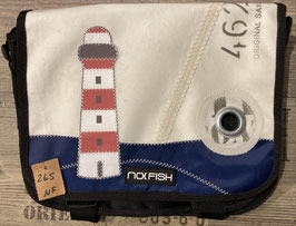 NoFish Umhängetasche Sail Gr.M Leuchtturm
