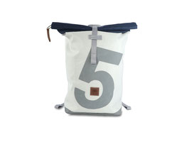 360° Rucksack Tide weiß/blau