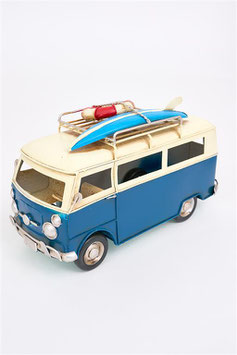Retro Surfer Van L aus Metall