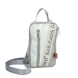 360° Hip Bag Nautik weiß/grau Stencil