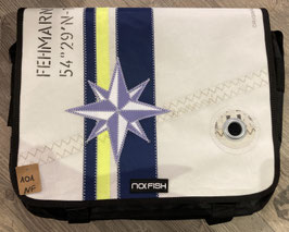 NoFish Umhängetasche Sail Gr. XL Kompass NF101