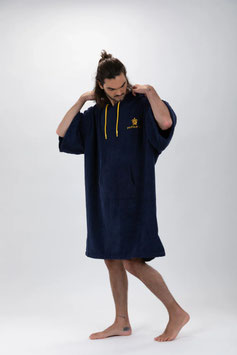 Cooler Unisex Surf Poncho in navy