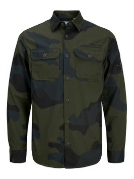 jack&jones - JJDARREN CAMO SHIRT