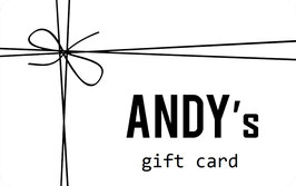 ANDY's Gift Card