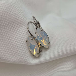 Ohrhänger White Opal
