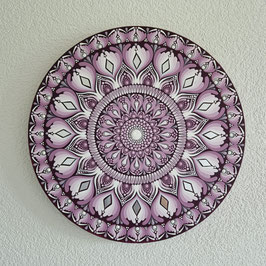 Mandala "Aubergine Flower"