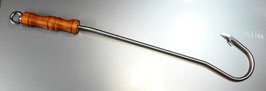 Flying Gaff (Länge 620mm) für Heilbutt / Grossfisch aus Edelstahl