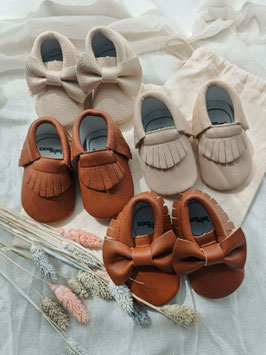 Bundle ALL (Neutrale Mocs beige & Braun und Bogenmocs Beige & Braun )
