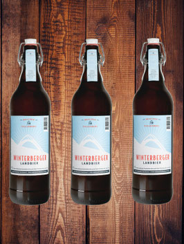 3 Flaschen Winterberger Landbier // 3 flessen Winterberger Landbier