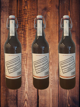 3 Flaschen Hopfen Helles