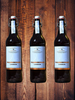 3 Flaschen Hallenberger Landbier // 3 flessen Hallenberger Landbier