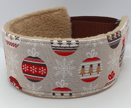 Weihnachtskugel beige